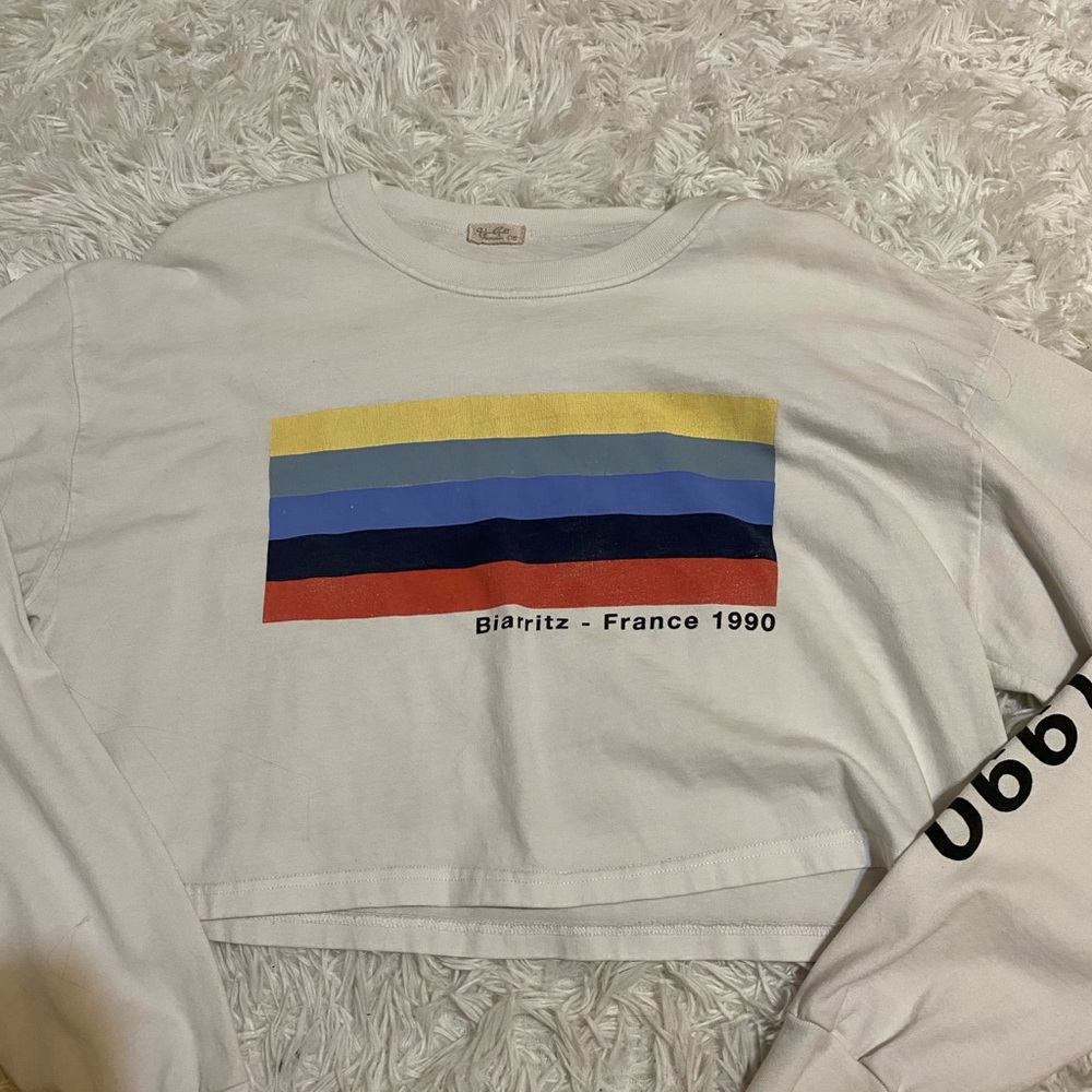 Brandy Melville Cropped Long Sleeve